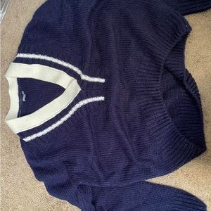Navy Blue Charlotte Russe Sweater
